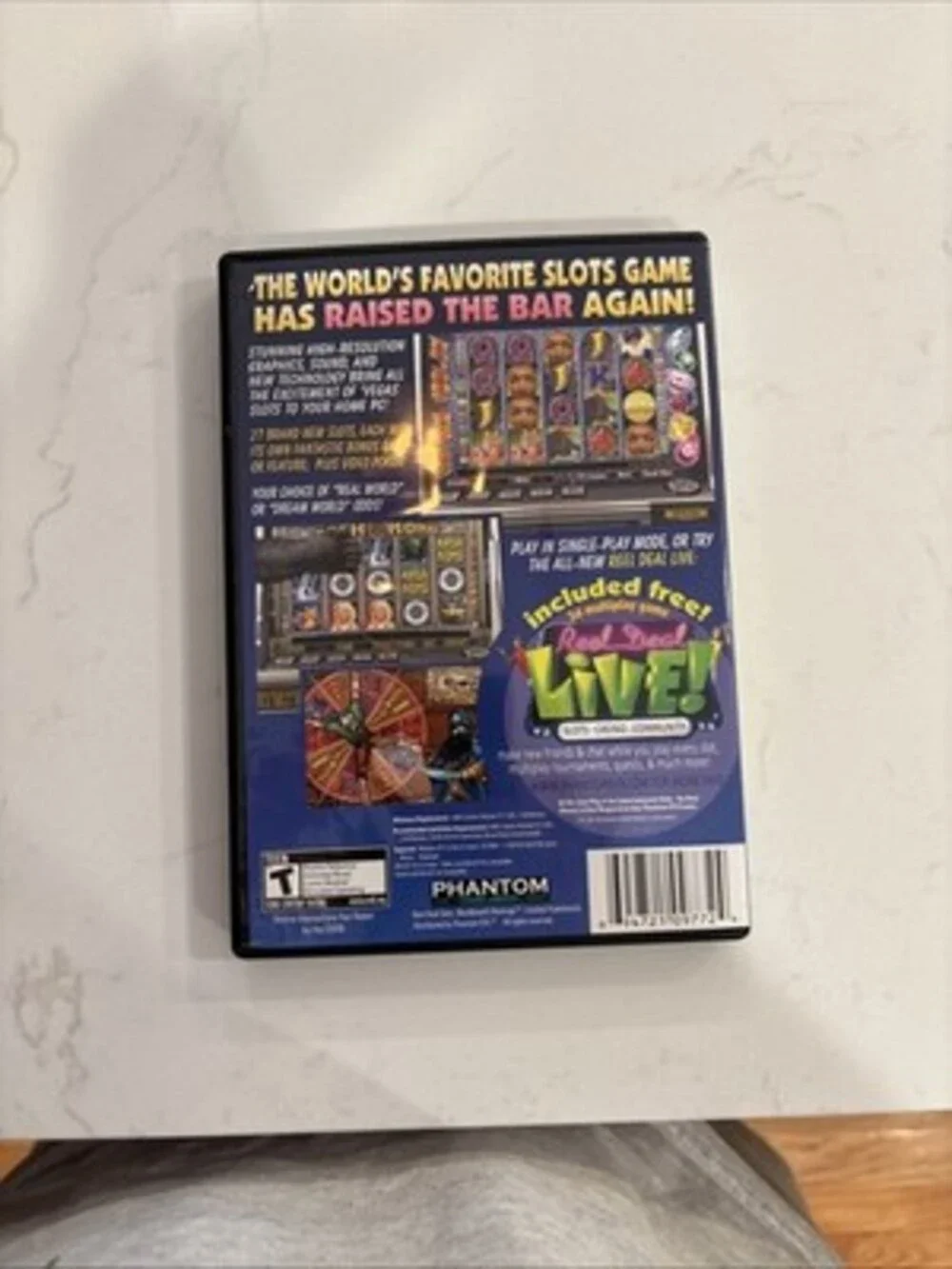 Y2K Reel Deal Slots: Blackbeard's Revenge PC CD Game with Manual & Cover Tested
